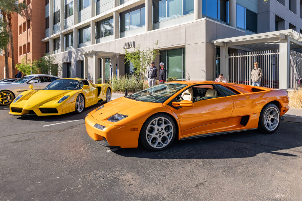 Best of Arizona Cars and Coffee car show in Phoenix, Arizona.