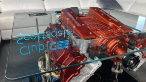 Where engineering meets artistry. Transforming engine components into stunning, innovative furniture pieces. Located in Phoenix, AZ.