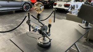 Where engineering meets artistry. Transforming engine components into stunning, innovative furniture pieces. Located in Phoenix, AZ.